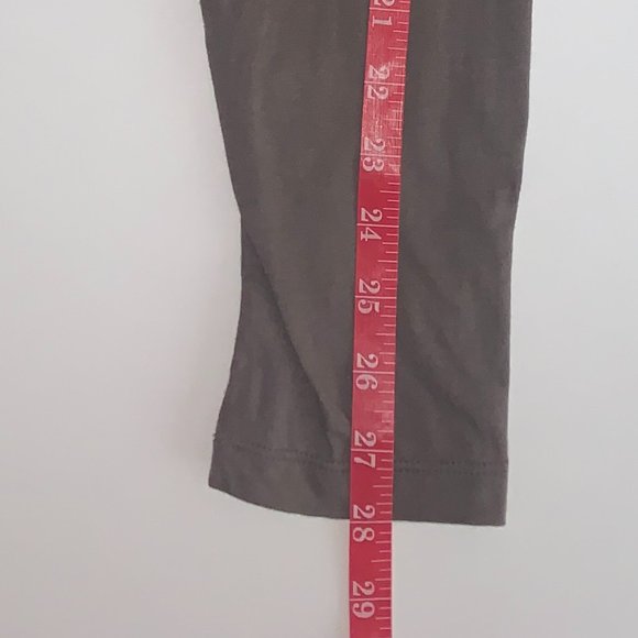 NWOT Logo Lori Goldstein Long Sleeve Dark Camo Green (Almost Brown) Shirt Sz Lg - Picture 11 of 13